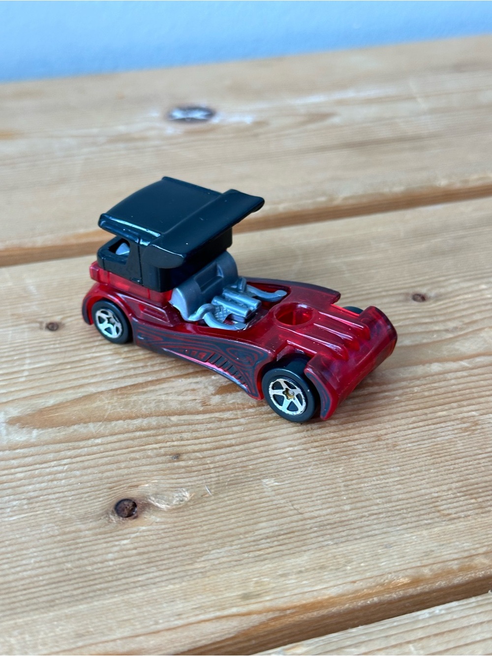 2001 Hot Wheels Semi-Fast #235-Red and Black Paint
